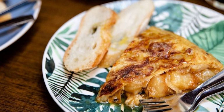 Pincho de tortilla de patatas del Local 225, en el Poblenou / INSTAGRAM