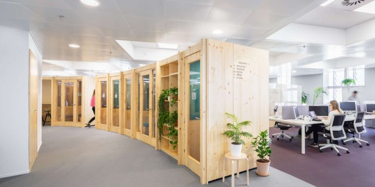 Oficinas de la startup barcelonesa TravelPerk