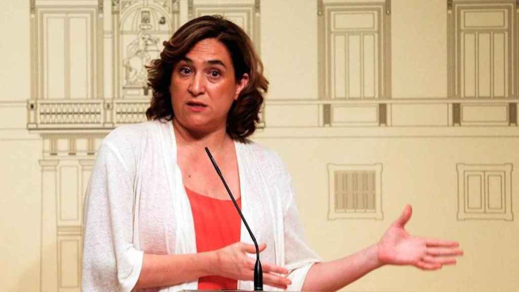 Ada Colau, en un acto público / EFE