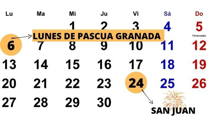 Calendario de festivos de Barcelona en junio / METRÓPOLI