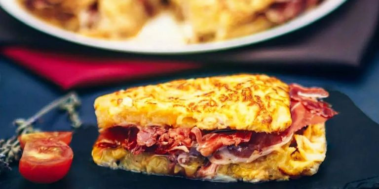 Tortilla de patata con jamón ibérico del restaurante La Granota & Co / INSTAGRAM