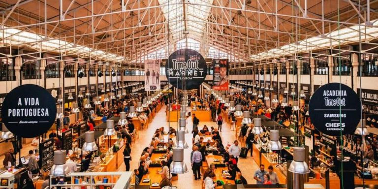 Imagen del Time Out Market Lisboa, el primero que abrió / TIME OUT