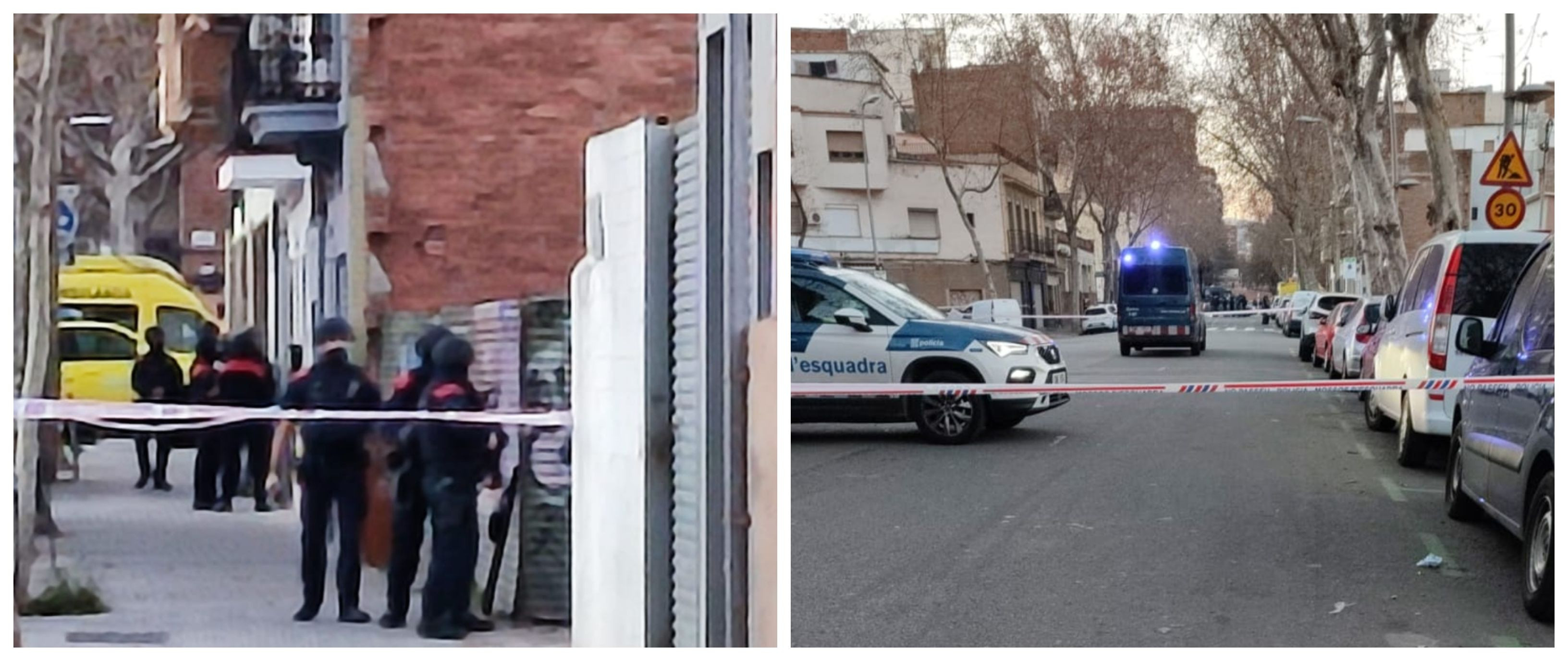 Dispositivo policial en Sant Martí este sábado / METRÓPOLI