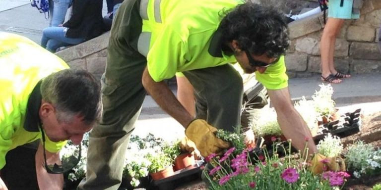 Trabajadores de Parcs i Jardins / AJ BCN