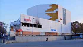 Exterior del antiguo cine Imax de Barcelona