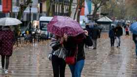 Imagen de lluvias en Barcelona / AJUNTAMENT DE BARCELONA