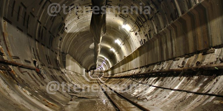 Así está el túnel de la L9 tras 10 años de obras paradas / CARLOS VILÉS - TRENESMANÍA