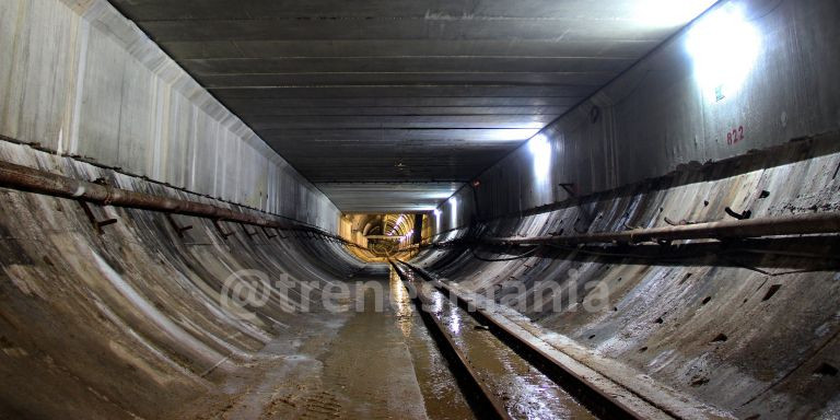 Más imágenes del túnel de la L9 abandonado / CARLOS VILÉS - TRENESMANÍA