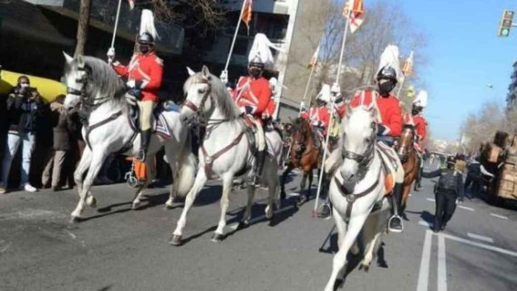 Imagen de una edición anterior dels Tres Tombs