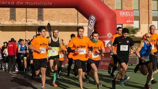 Participantes de la cursa de Salesians Sarrià en Barcelona en una edición anterior / SALESIANS SARRIÀ