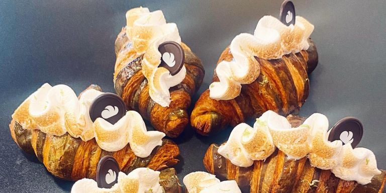 Croissants de lemon pie de la pastelería La Cantonada / INSTAGRAM