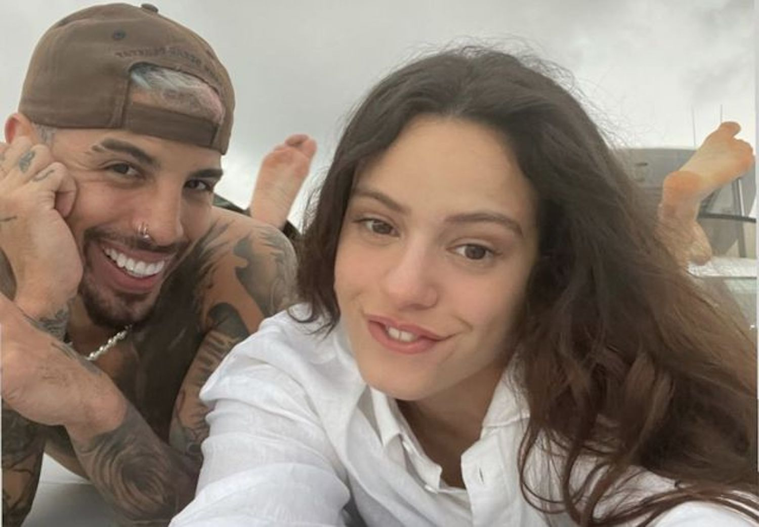 Rosalía y Rauw Alejandro en una imagen de sus redes sociales / INSTAGRAM