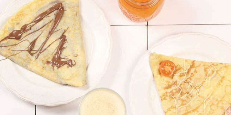 Una crepe dulce y otra salada de Epicerie / INSTAGRAM