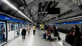 Estación de la Sagrera de la línea 5 del metro de Barcelona