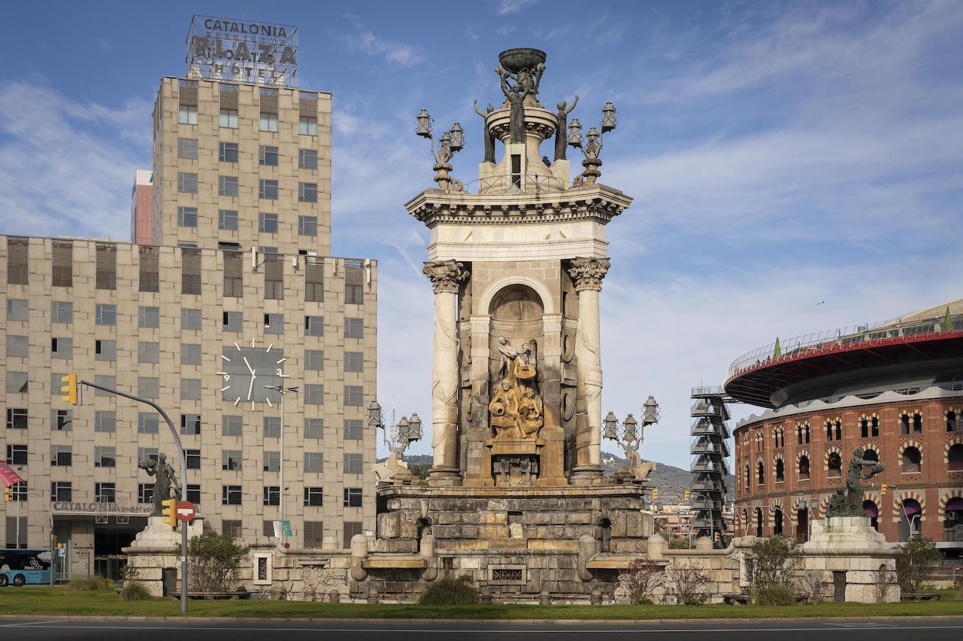 Fuente de la plaza Espanya de Barcelona