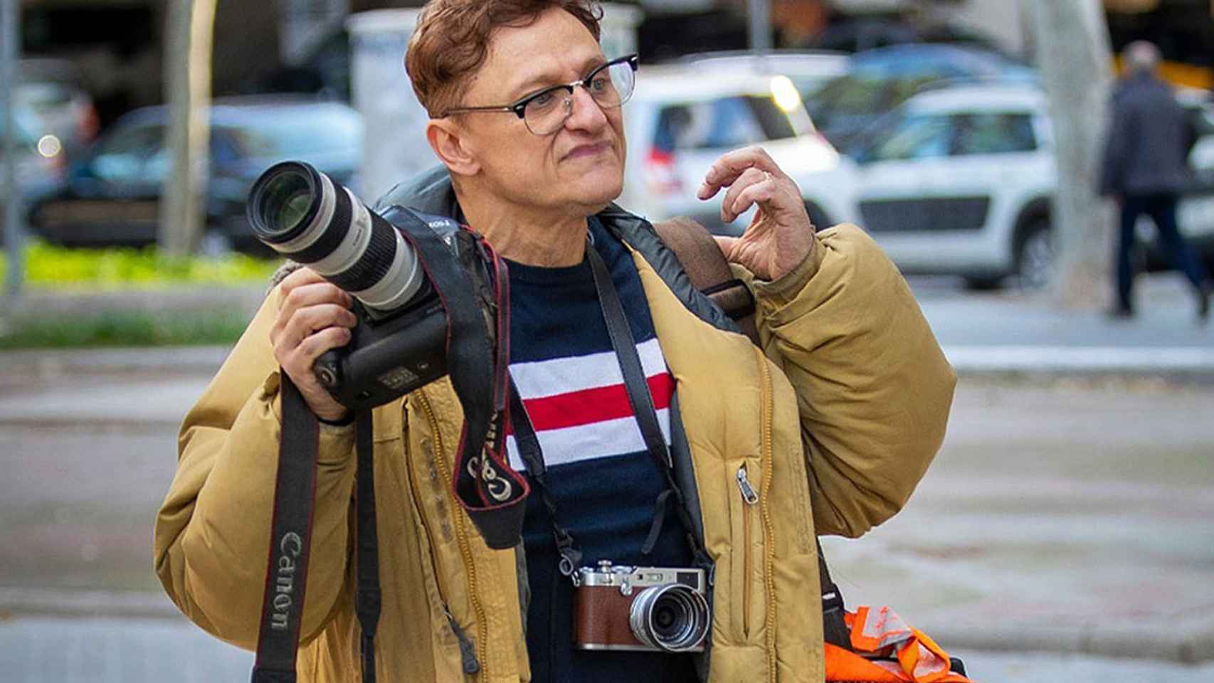 El fotoperiodista barcelonés Jordi Roviralta / EL PAÍS