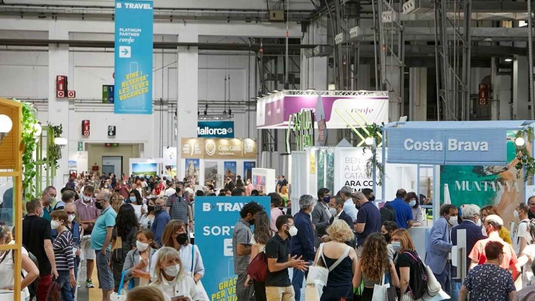 El salón de turismo B-Travel en la edición de 2021 / FIRA DE BARCELONA