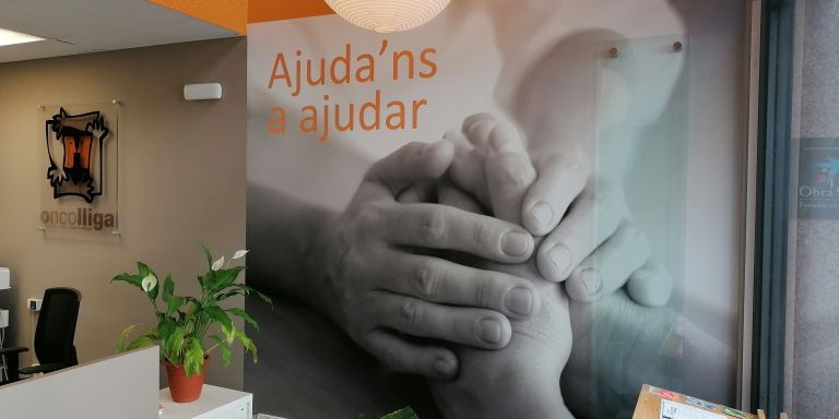 Sede de la Fundació Oncolliga de lucha contra el cáncer, en Barcelona / ONCOLLIGA