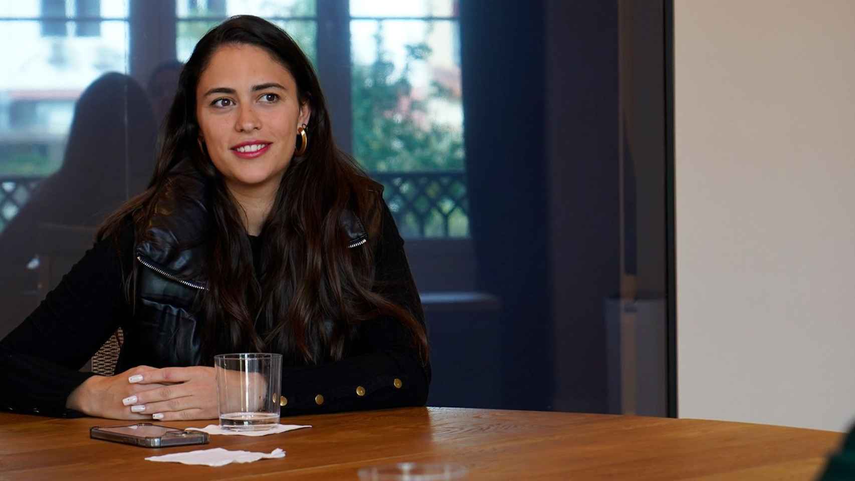 Melani Rodriguez, mamá de Alexa, en las instalaciones de Metrópoli  / LENA PRIETO