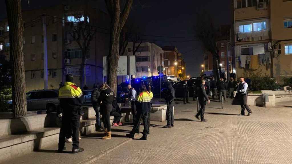 Redada en el barrio de La Florida, en L'Hospitalet de Llobregat / MOSSOS D'ESQUADRA