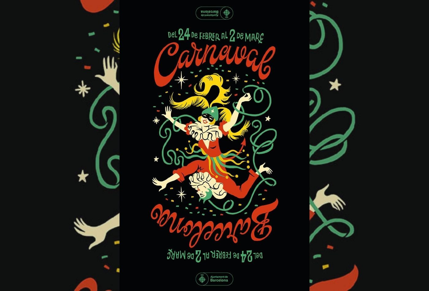 Cartel del Carnaval 2022 en Barcelona / AJUNTAMENT DE BARCELONA