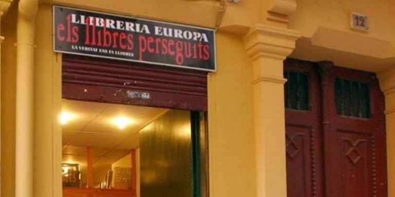 Exterior de la Librería Europa / EFE