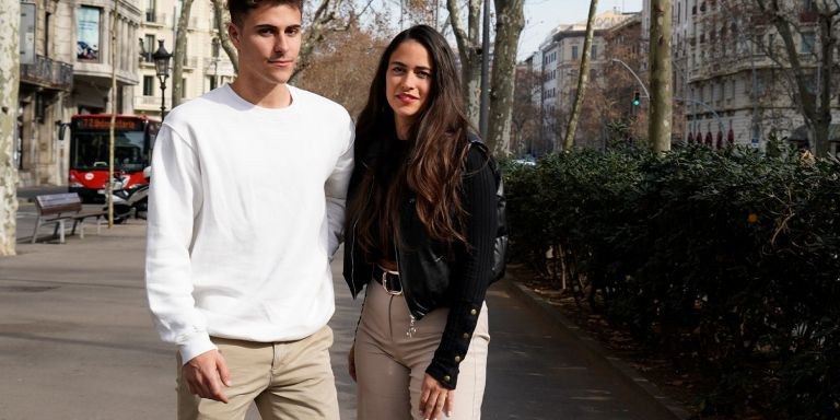 Jordi Rodriguez, tiktoker y su hermana, Melani Rodriguez, mami influencer / LENA PRIETO