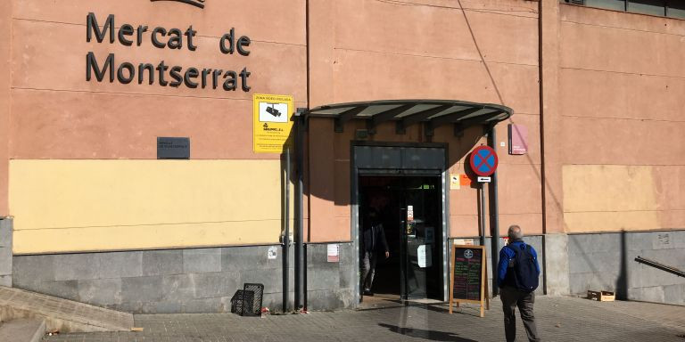 Acceso al actual Mercado de Montserrat / METRÓPOLI - RP