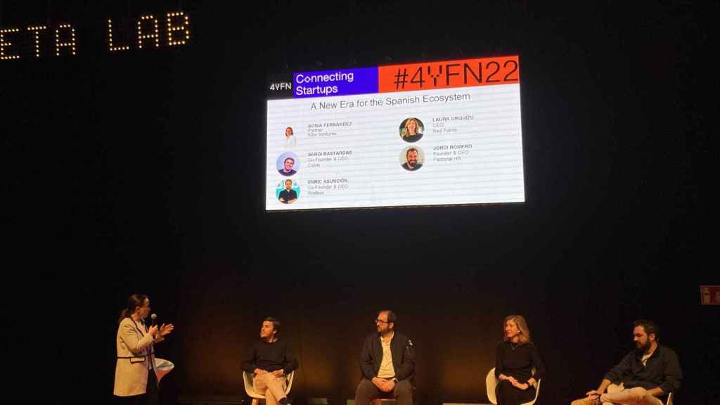 Los CEOs de Colvin, Wallbox, Red Points y Factorial en el 4YFN del MWC / METRÓPOLI