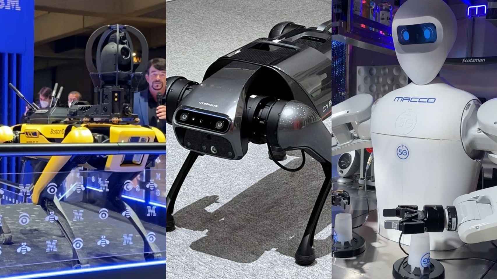 Robots en el Mobile World Congress, que reflejan la deshumanización / METRÓPOLI