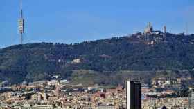 La sierra de Collserola vista desde la ciudad de Barcelona / AYUNTAMIENTO DE BARCELONA