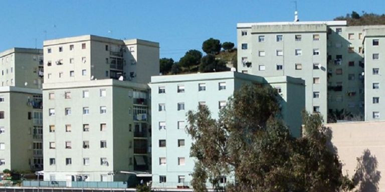 Vista del barrio de Les Oliveres de Santa Coloma