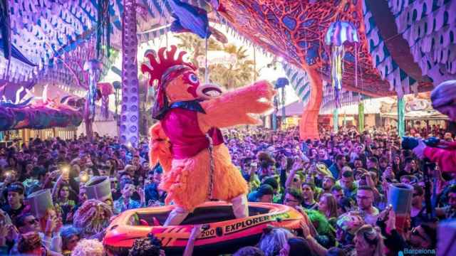 Festival de elrow en Barcelona en su primera sede de Viladecans, donde empezó lo que ahora es un macrofestival mundial / CEDIDA