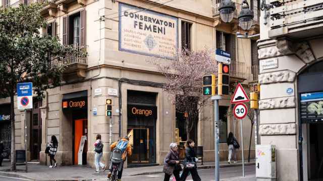 Fachada del antiguo 'conservatori femení', la escuela de música pionera para mujeres de Barcelona / INMA SANTOS