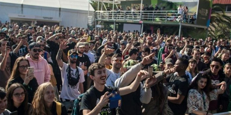 Asistentes a un concierto en Spannabis / SPANNABIS