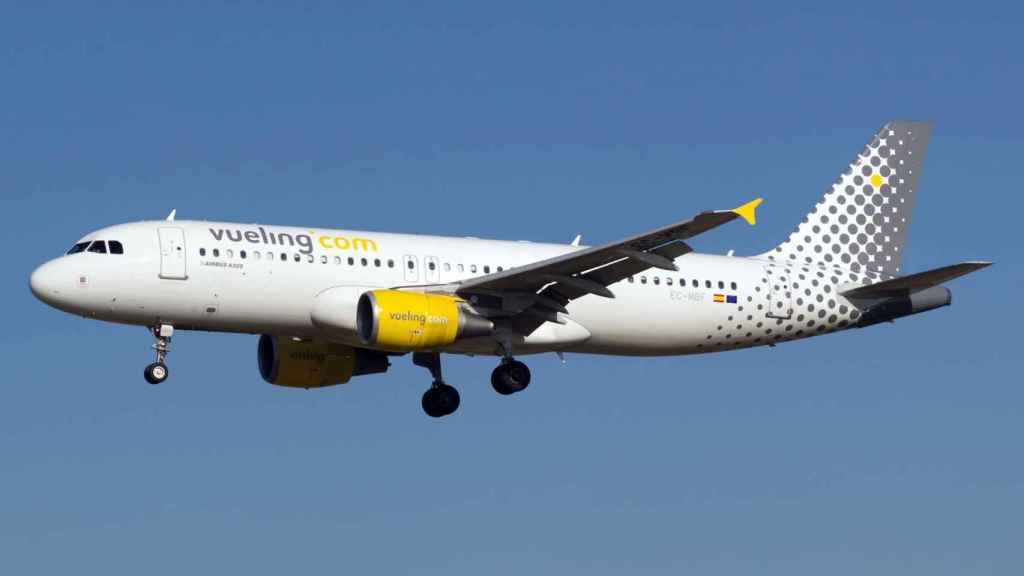 Un avión de Vueling en una imagen de archivo