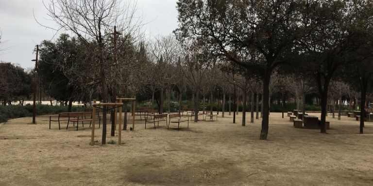 Plaza de Sóller en la que Perdiguero reclama un parking subterráneo / METRÓPOLI - RP