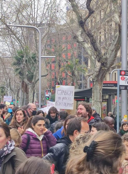 Imágenes de la manifestación de profesores en el segundo día de huelga / METRÓPOLI