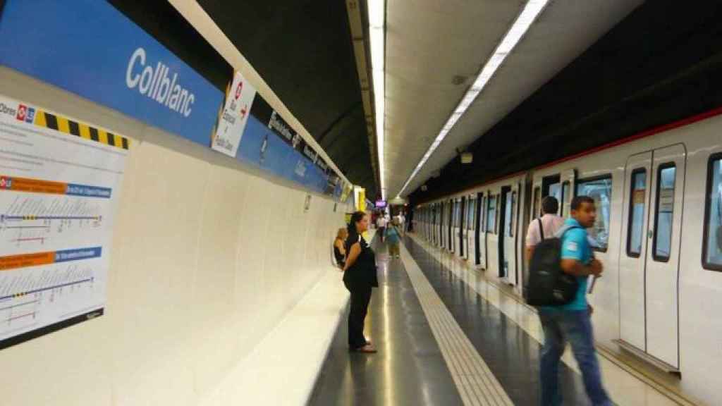 Estación de Collblanc en la L5 del metro de Barcelona