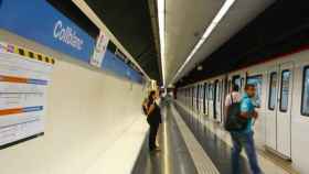 Estación de Collblanc en la L5 del metro de Barcelona