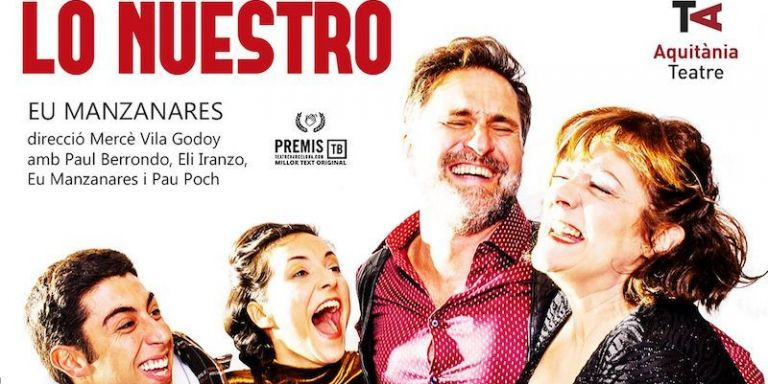 Cartel promocional de la obra de teatro 'Lo Nuestro' / TEATRE AQUITÀNIA