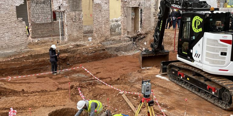 Imagen de los trabajos arqueológicos en Sants / ICUB