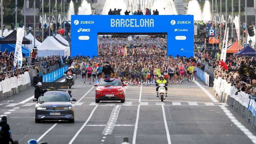 Corredores del Maratón de Barcelona en una edición anterior / ZURICH MARATÓN DE BARCELONA