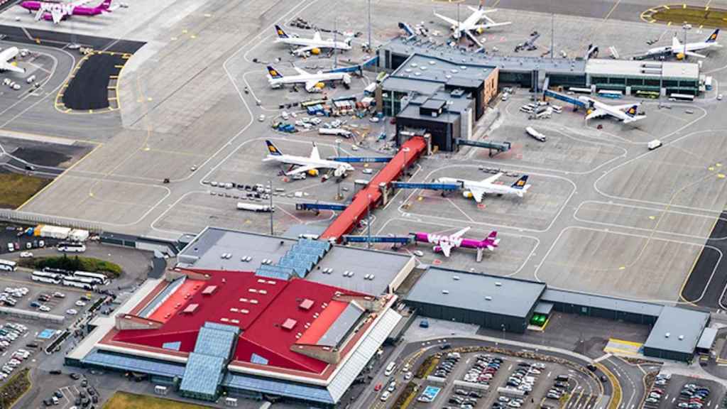 El Aeropuerto de Keflavík, que da servicio a la ciudad de Reykjavík, capital de Islandia / ISAVIA