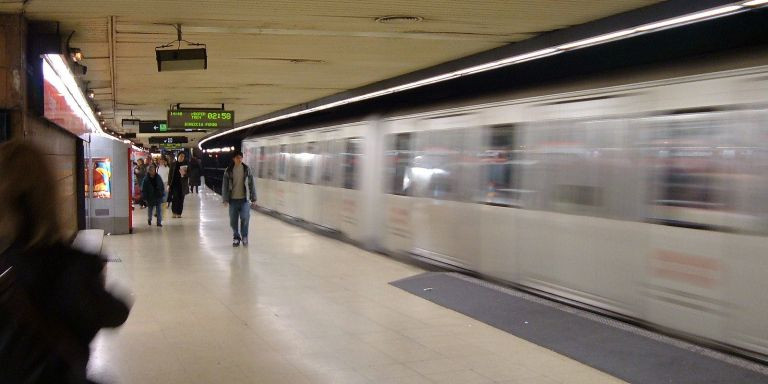 Estación de plaza Catalunya, donde sucedieron los hechos / ARCHIVO