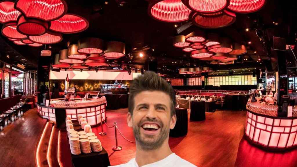 Fotomontaje de Gerard Piqué y la discoteca Shoko Barcelona, donde celebró la victoria del Clásico / FOTOMONTAJE METRÓPOLI