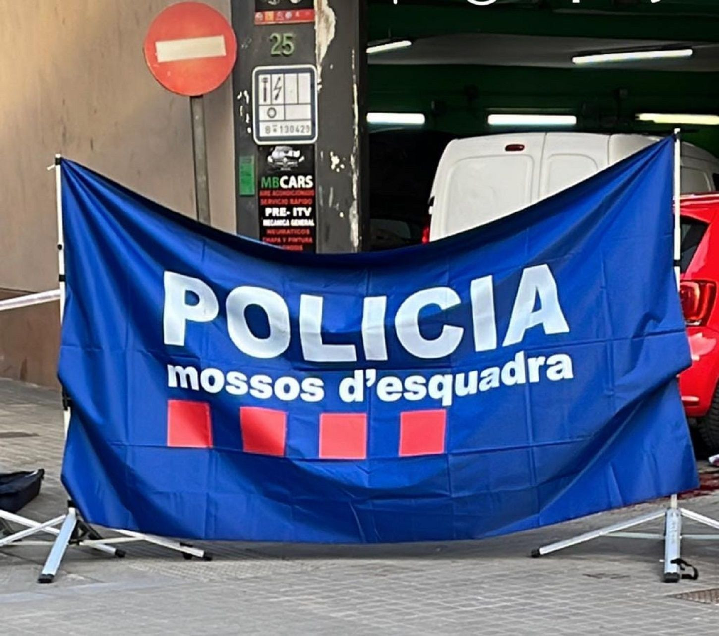 La policía en el lugar de los hechos / FACEBOOK