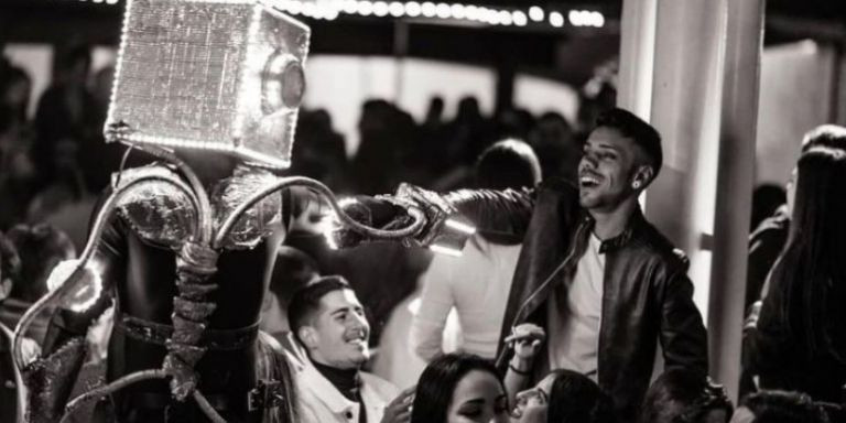 Celebración en el interior de la discoteca LTN de Esparreguera / LTN