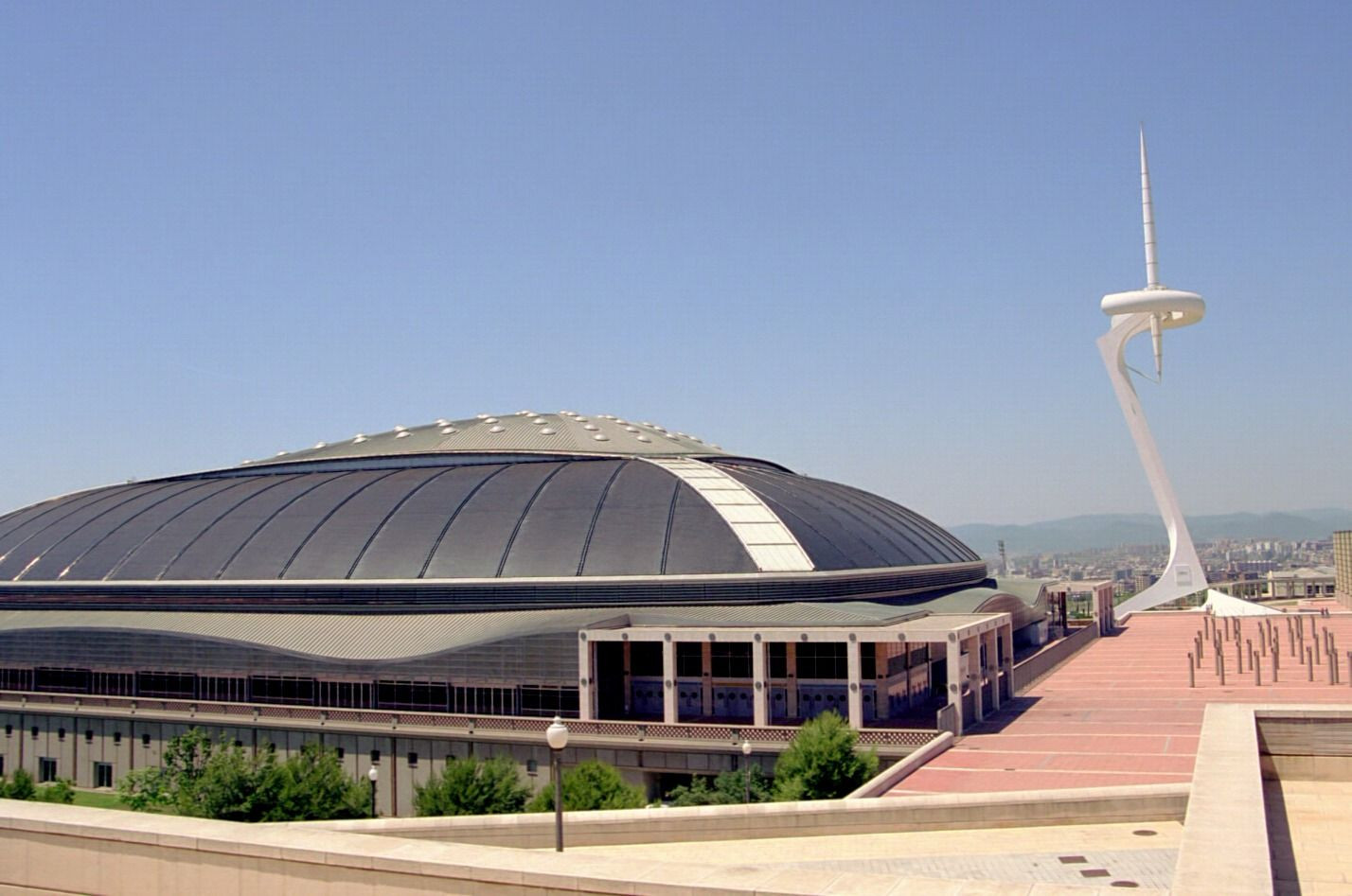 Estructura del Palau Sant Jordi de Barcelona, donde podrían celebrarse los JJOO de invierno / ARCHIVO