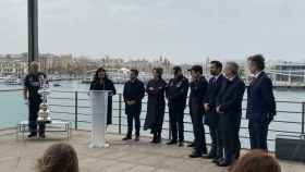 Aurora Catá, presidenta de Barcelona Global, en la presentación de la Copa América de Vela / TWITTER